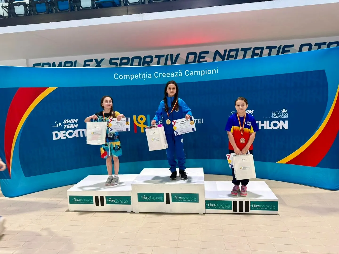 Fetele clubului, pe podiumul competiției