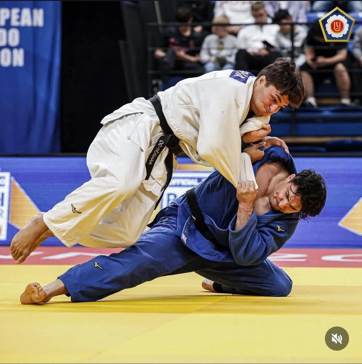 Antrenament de judo pe tatami